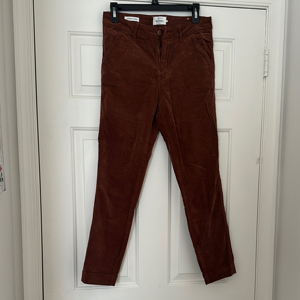 Bohme Size 27 Brown Corduroy Pants